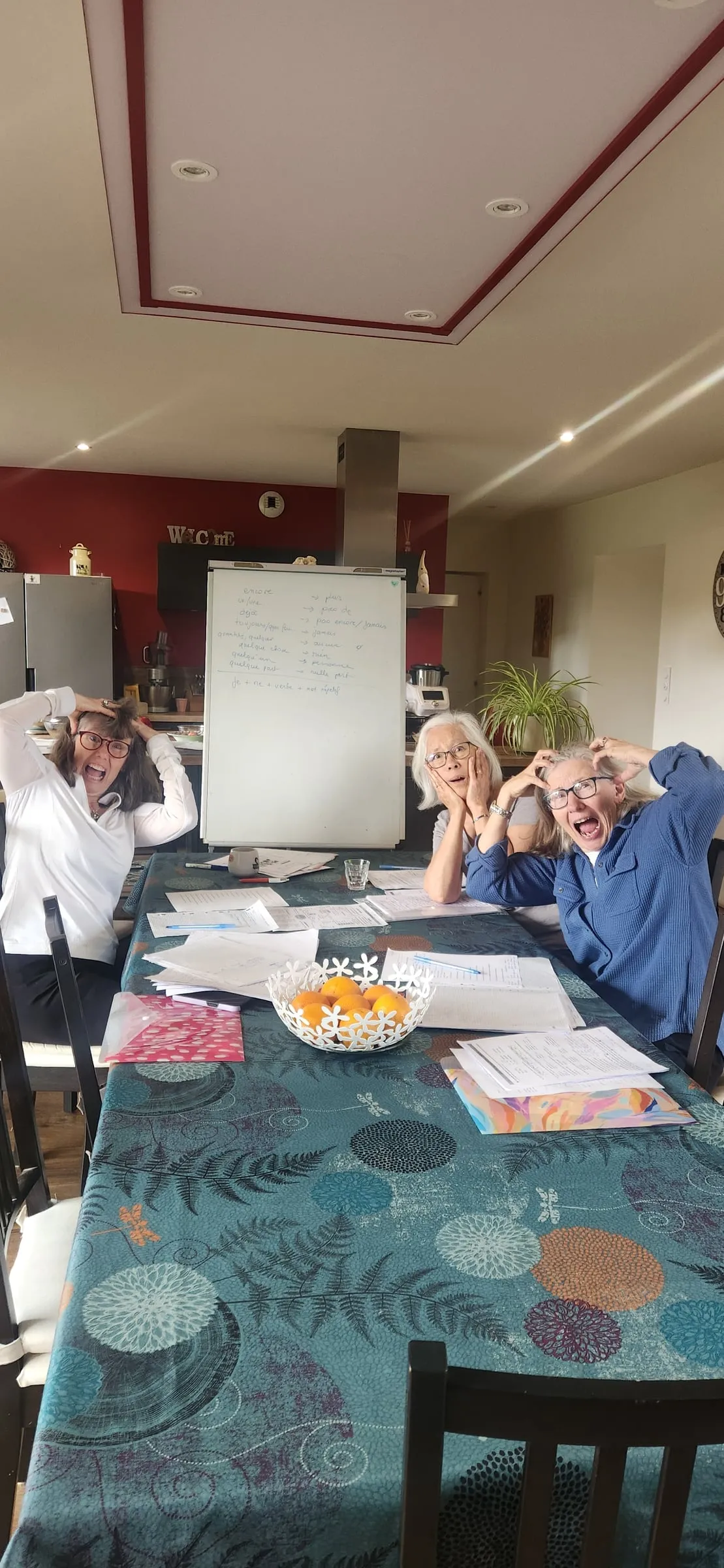 Photo from the stay of Sheryl, Donna et Karen