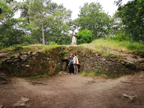 Deborah et Mickael au tumulus