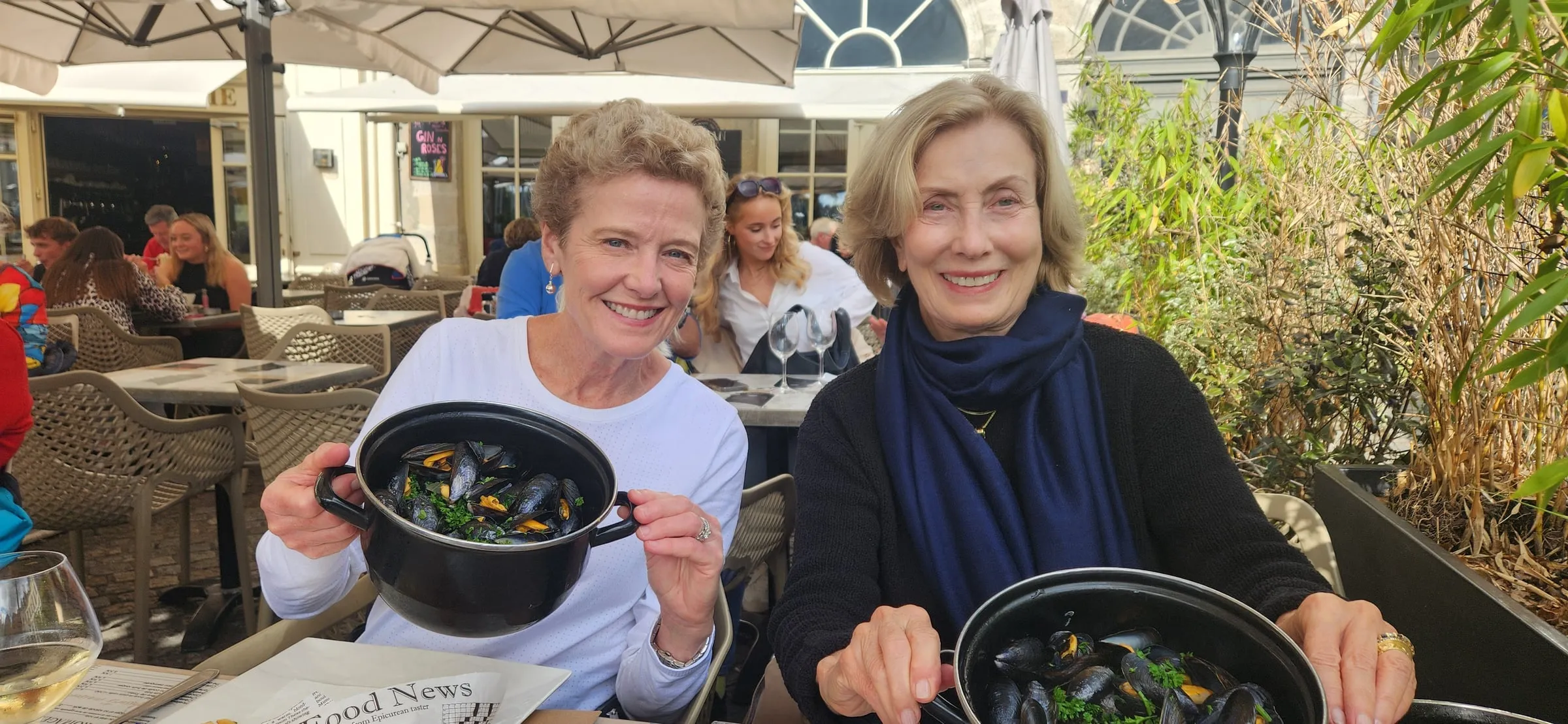 Photo from the stay of Laura B. (with Ann L.)