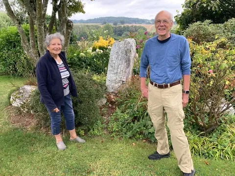 Visite du jardin de maman